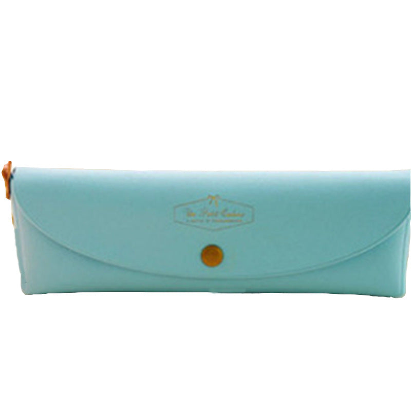 Wholesale Cute Candy Color PU Pencil Case